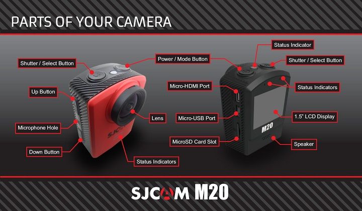 Camera hành trình SJCAM M20