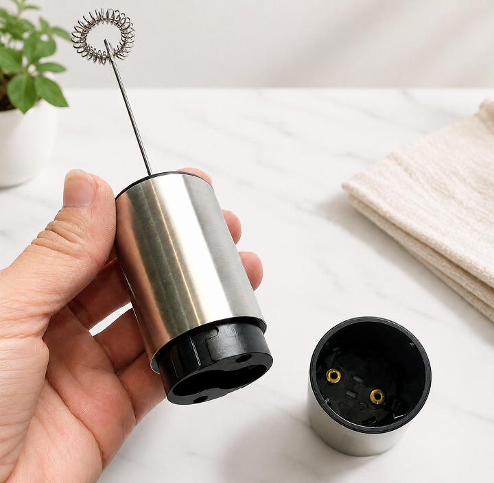 Máy Đánh Bọt Cà Phê Mini Dùng Pin