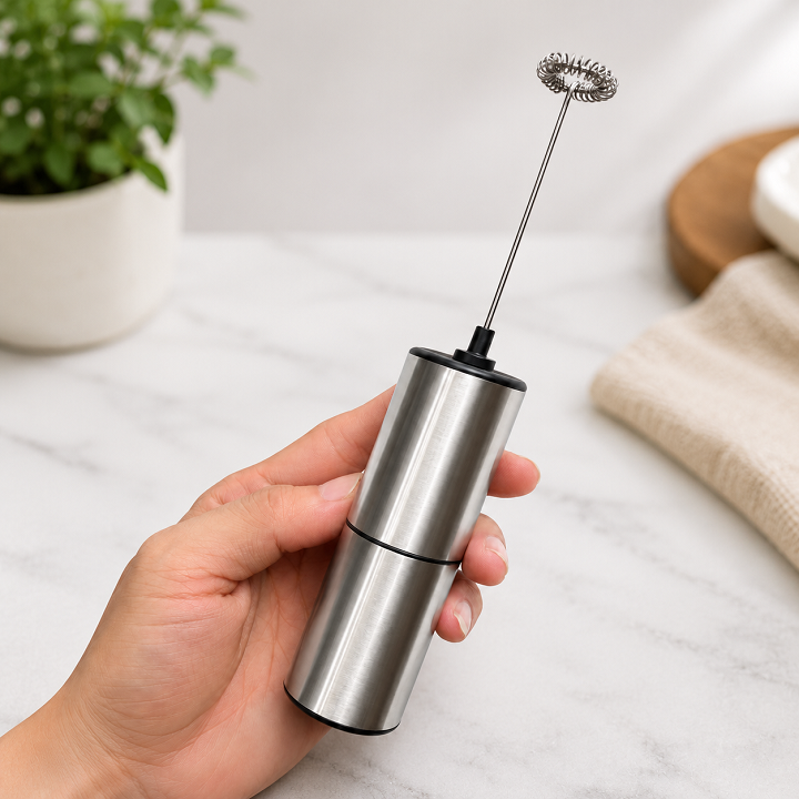 Máy Đánh Bọt Cà Phê Mini Dùng Pin