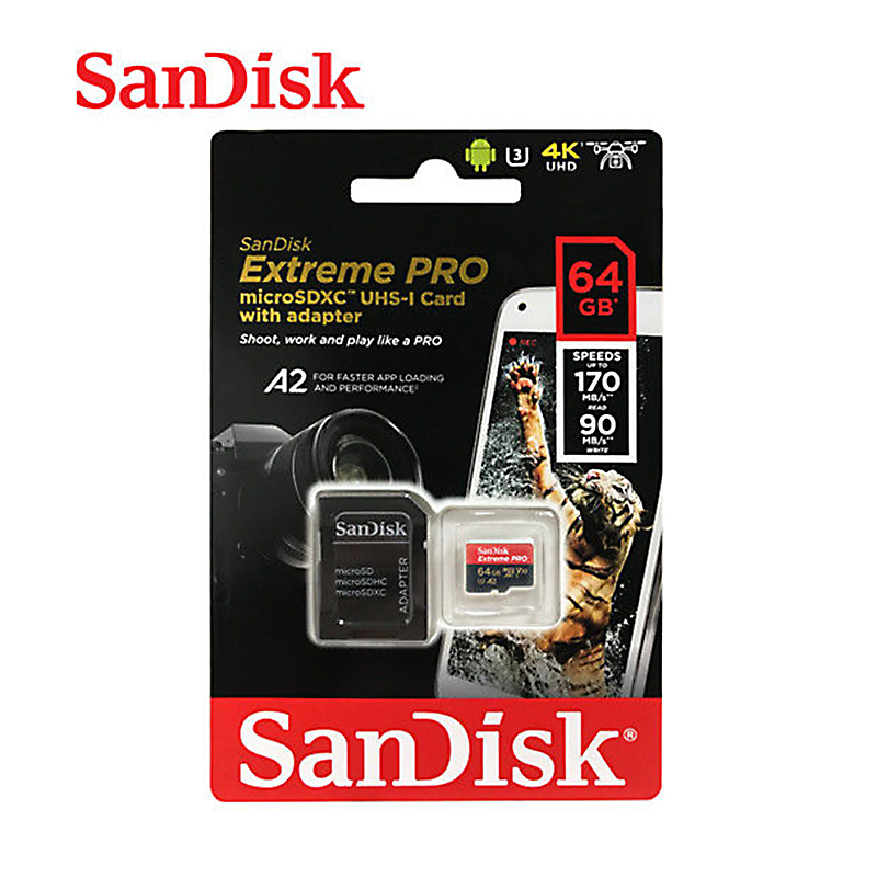 Thẻ nhớ Micro SDHC Extreme Pro 64GB