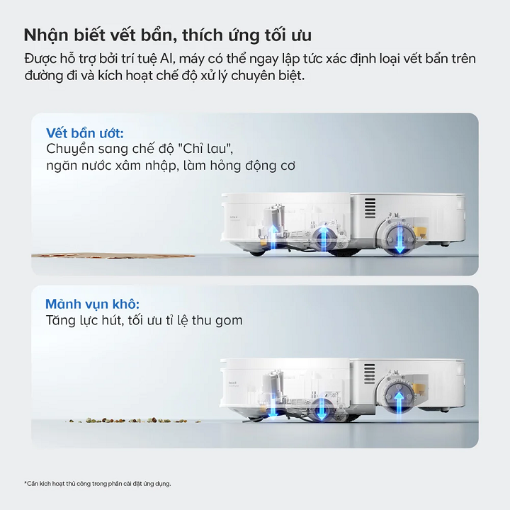 Robot hút bụi lau nhà Roborock Qrevo Edge 2 flow - Bảo hành 12 tháng