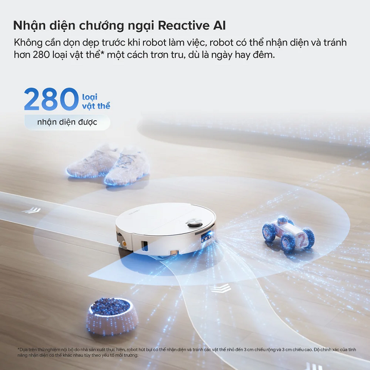 Robot hút bụi lau nhà Roborock Qrevo Edge 2 flow - Bảo hành 12 tháng