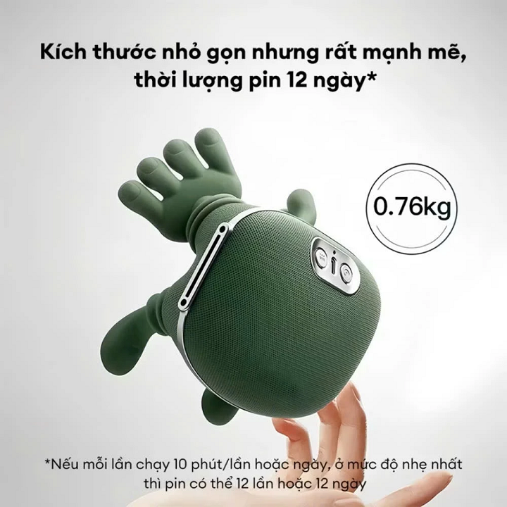 Máy Massage Cổ Vai Gáy N7 Hình Rùa Thiết Kế Ôm Sát, Hiệu Quả Cao