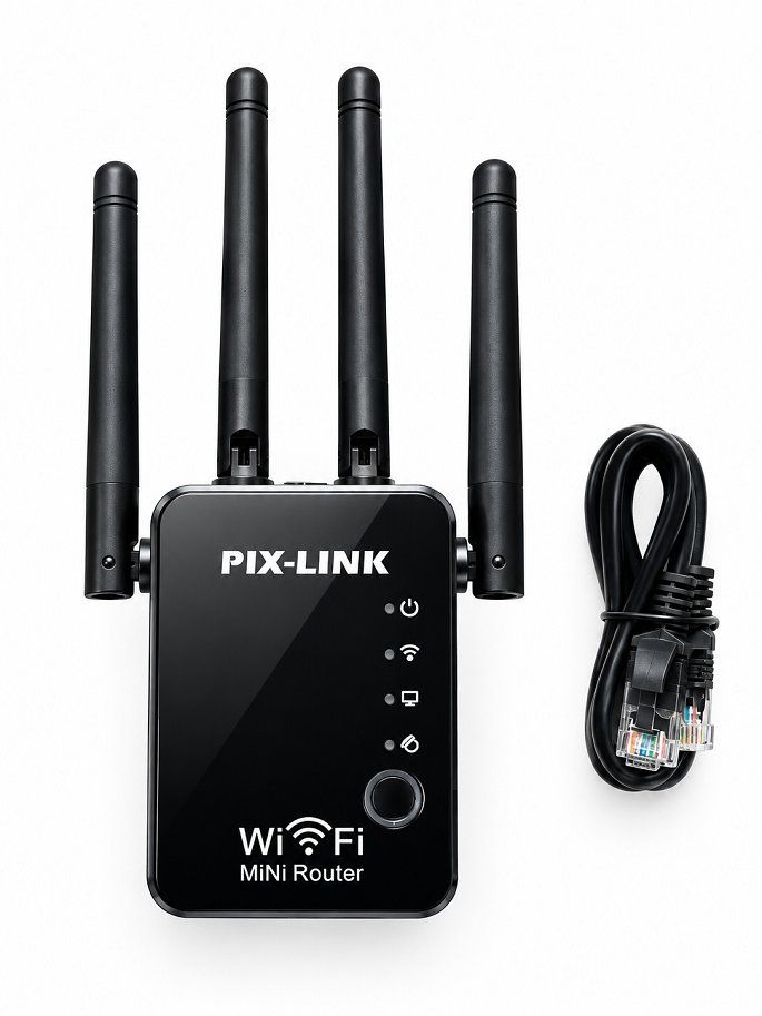 Kích Sóng Wifi Pix-Link  LV - WR16Q (4 Anten)