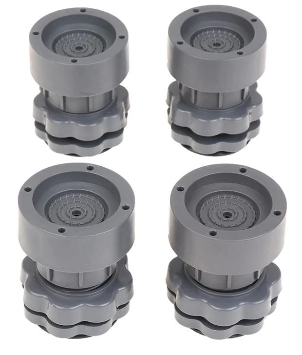 Bộ 4 chân đế nâng máy giặt,máy sấy để giữ ổn định, không xê dịch rung lắc