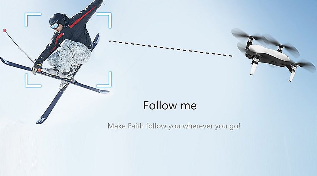 Combo máy bay camera C  Fly Faith có Balo
