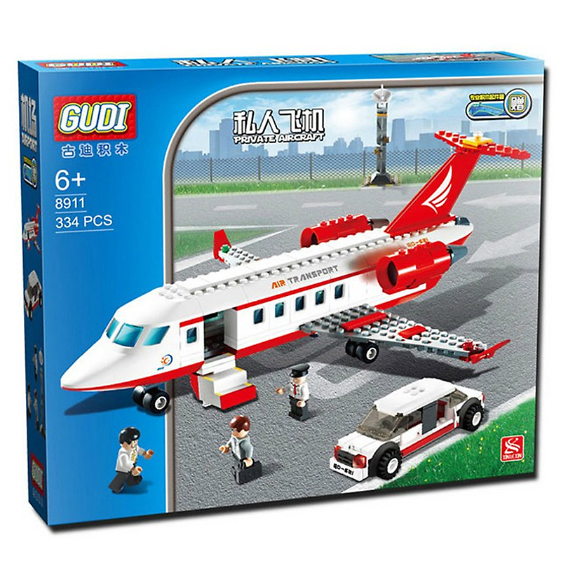 Đồ chơi lắp ghép Lego Máy bay GUDI-621
