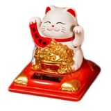 Mèo thần tài năng lượng mini kích thước 9x7x7cm