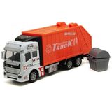 Đồ chơi mô hình xe đổ rác cho bé - Cam