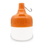 Bóng đèn buld Tích Điện 100W thiết kế đui màu cam