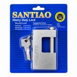 Ổ khóa cửa chống chộm, chống cắt Santiao 100mm