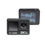 Camera Hành Động SC-M200 5K 30fps, chống rung EIS 2 màn hình