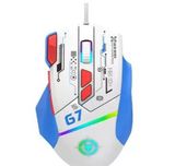 Chuột Gaming RGB Có Dây XUNFOX G7 -  Màu Trắng