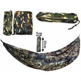 Võng dù rằn ri 2 lớp ngoài trời 210 x 49cm