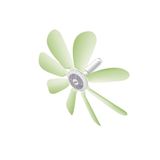 Quạt trần nhỏ, quạt chuồn chuồn AUX-19A1 8 cánh kèm thêm 2m dây nối dài