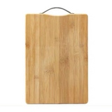 Thớt gỗ tre chữ nhật kích thước lớn 34x24cm tiện dụng