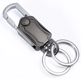 Móc khóa inox cao cấp đa năng dùng cho ô tô và xe máy