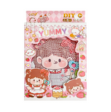 Bộ tranh đính đá thiếu nhi chủ đề dễ thương cho bé gái