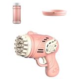 Combo đồ chơi Thổi bong bóng xà phòng kèm 10 túi nước xà phòng - Hồng
