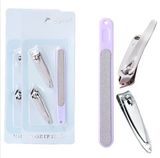 Bộ dụng cụ cắt và dũa móng tay 3 món tiện dụng