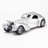 Mô hình Xe Bugatti Atlantic Bburago Silver 1:24