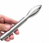 Dụng cụ đánh vảy cá chất liệu Inox bền bỉ dài 23 cm