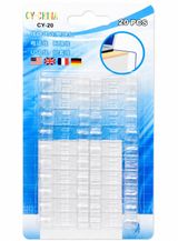 Bộ 20 Miếng Dán Tường Cố Định, Đi Gọn Dây Điện Gọn Gàng Thẩm Mỹ