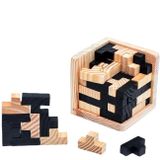 Bộ đồ chơi xếp hình Tetris 3D bằng gỗ 54 khối chữ T sáng tạo cho người lớn và trẻ em