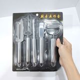 Bộ dao bào rau củ 5 chi tiết đa năng cho nhà bếp