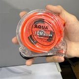 Thước đo kéo dài 10 mét (trong) thiết kế bảng lớn màu cam/ xanh/ vàng