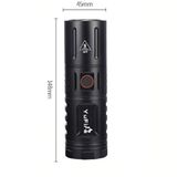 Đèn Pin T40 Có 4 Chế Độ Sáng