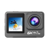 Camera action C3S quay đêm 6K Ultra HD chống rung điện tử EIS 2 màn hình cảm ứng kèm túi đựng