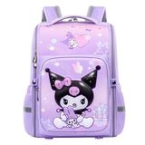 Balo 3D hình Kuromi đệm vai mềm chống thấm nước cho bé gái tiêu học SP1280201