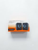 Loa Vi Tính, máy tính để bàn Led 7 Màu 2.0 Kisonli L-4040