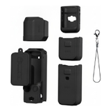 Bộ Vỏ Silicone 7 Món Bảo Vệ DJI Pocket 3 Và Micro - Đen
