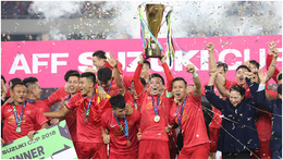 Flycam ghi nhận thời điểm non sông mở hội ăn mừng Việt Nam vô địch AFF Cup
