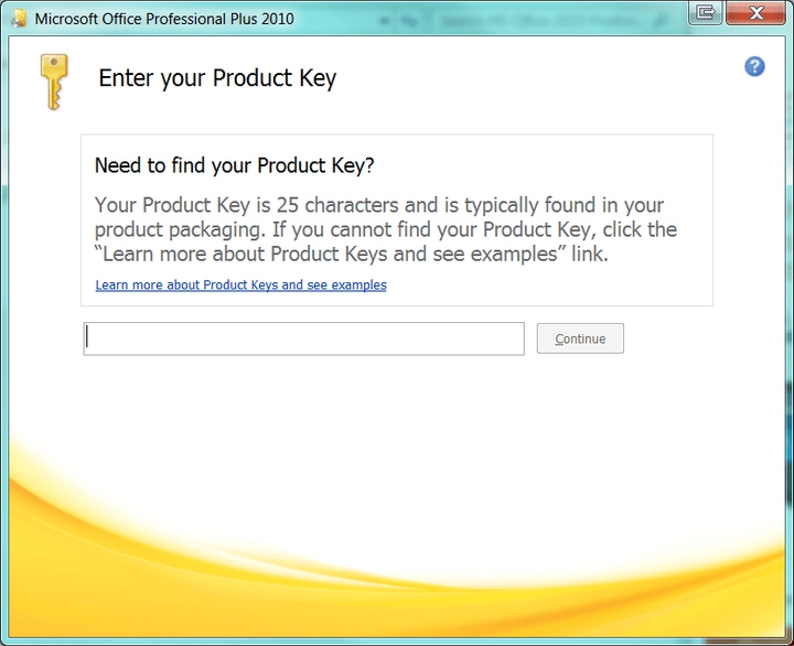 Add Key cài đặt Office 2010 Pro