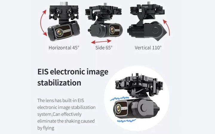 Công nghệ ổn định hình ảnh trên Flycam: Cơ học và Điện tử (EIS)