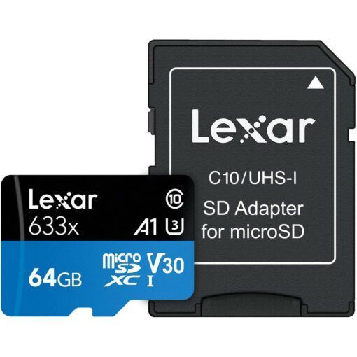 Thẻ nhớ Lexar 64GB 633x Micro SDXC Class 10 UHS-I 45 MB/s