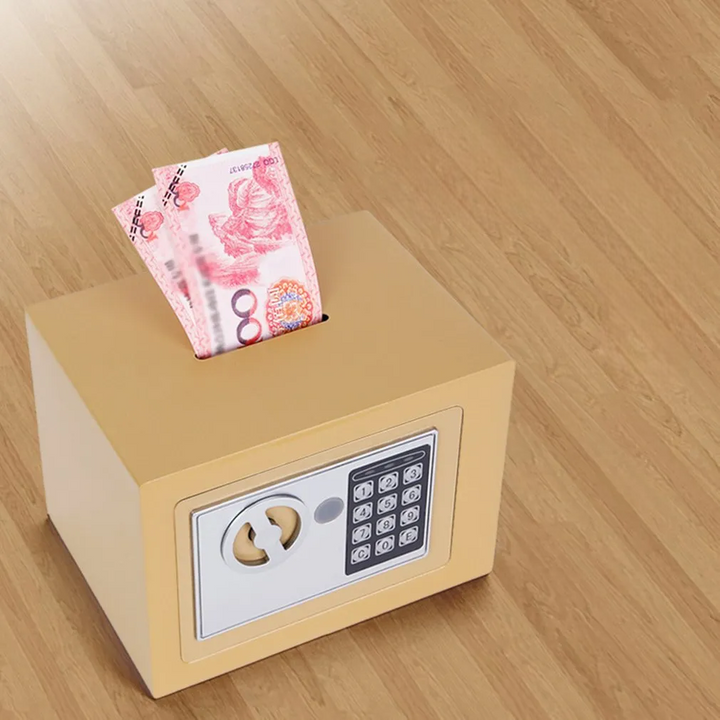 Két sắt mini 17e siêu an toàn cho bé - màu nâu