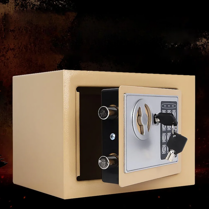 Két sắt mini 17e siêu an toàn cho bé - màu nâu