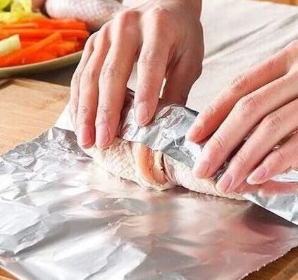 Giấy Bạc Nướng Thức Ăn, Thịt, Bánh (30cm x 5m) Chống Ẩm Chịu Nhiệt Độ Cao
