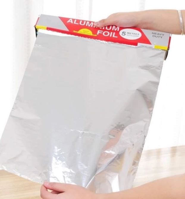 Giấy Bạc Nướng Thức Ăn, Thịt, Bánh (30cm x 5m) Chống Ẩm Chịu Nhiệt Độ Cao
