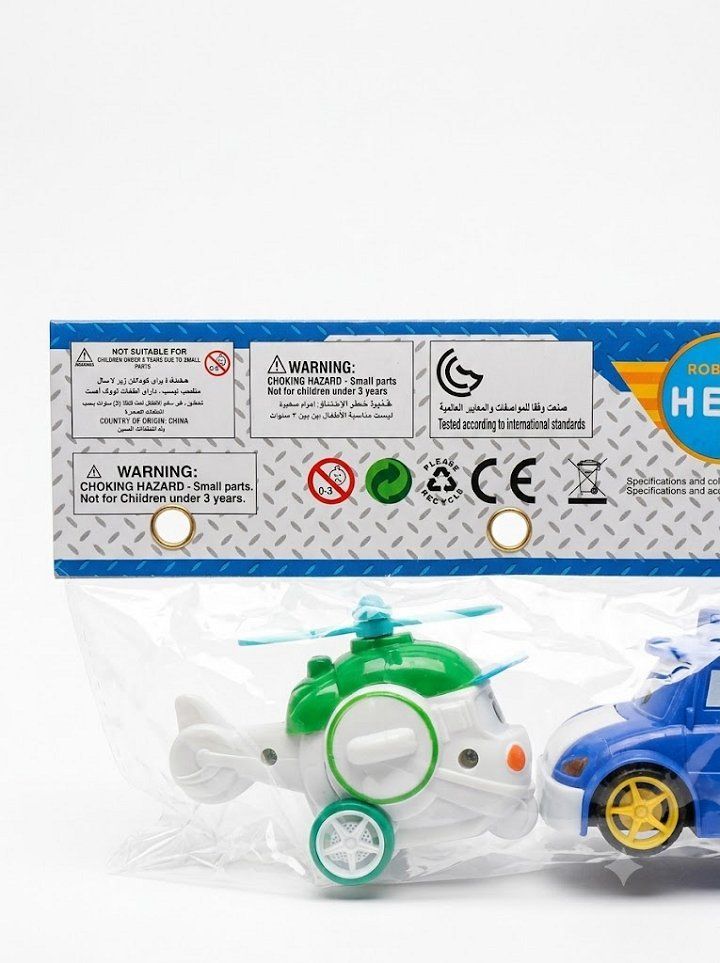 Bộ 4 xe mô hình biệt đội cứu hộ Robocar Poli