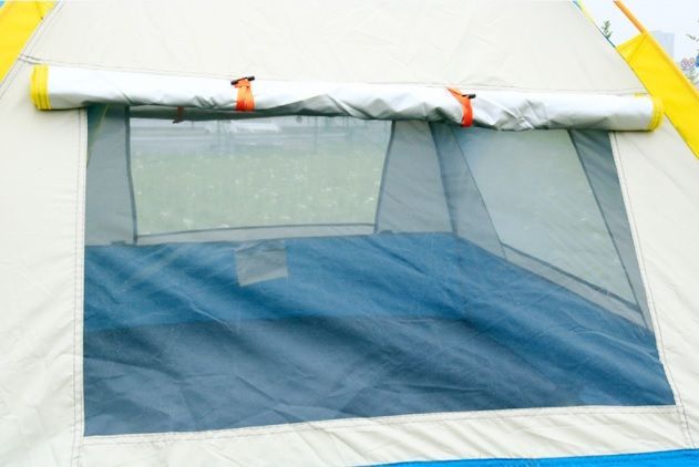Lều cắm trại du lịch picnic tự động 1 cửa chính 3 cửa sổ 3-4 người phù hợp