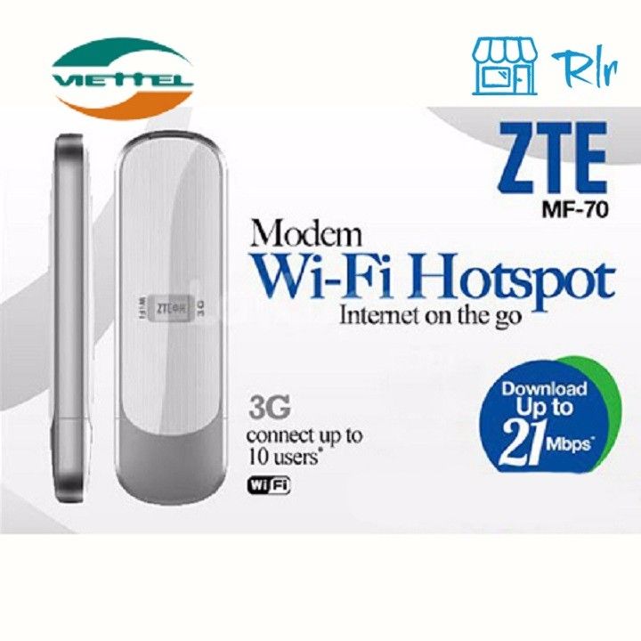 Hình ảnh USB 3G Viettel ZTE MF70 tốc độ cao 21.6Mbps