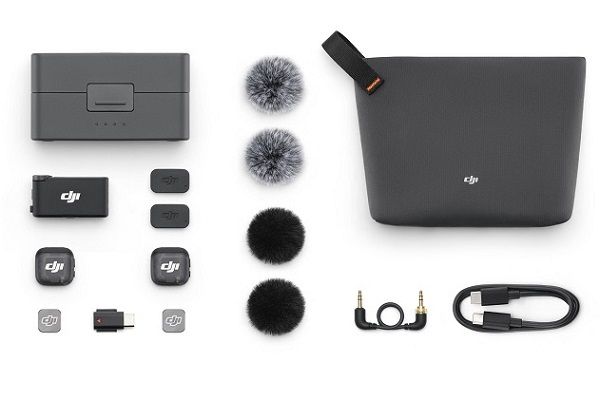 Micro thu âm DJI Mic 3 ( 2 TX + 1 RX + Charging Case )
