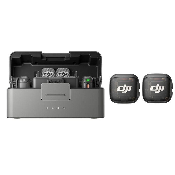 Micro thu âm DJI Mic 3 ( 2 TX + 1 RX + Charging Case )