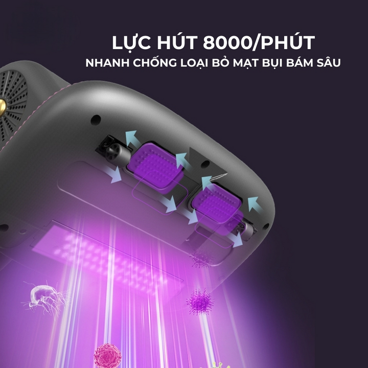 Máy hút bụi giường nệm ALIZZ AL-13825 đa chức năng