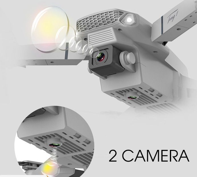 Flycam E88 2 Camera 4K HD